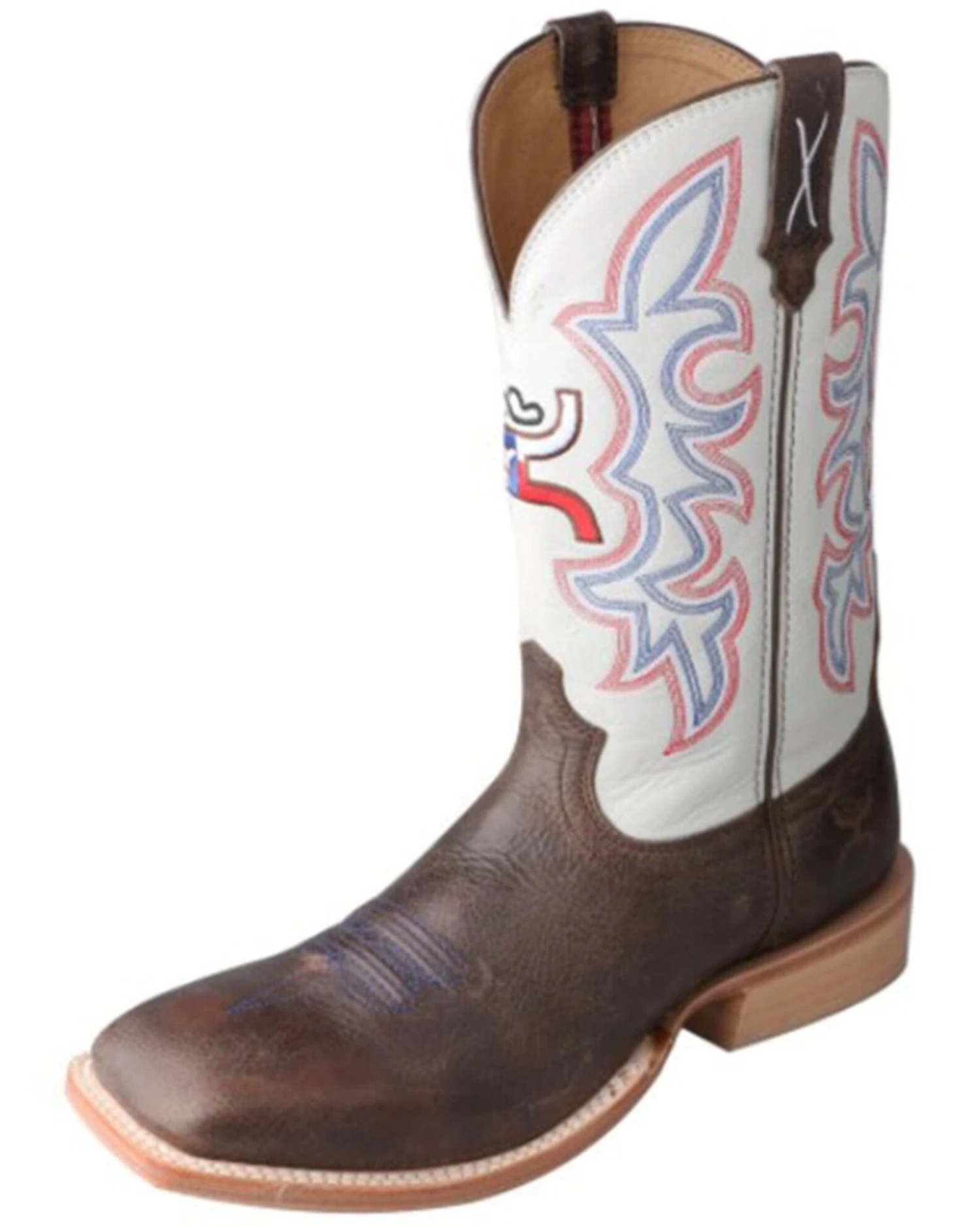Twisted X Men's Hooey Western Boots - Broad Square Toe - Image 2
