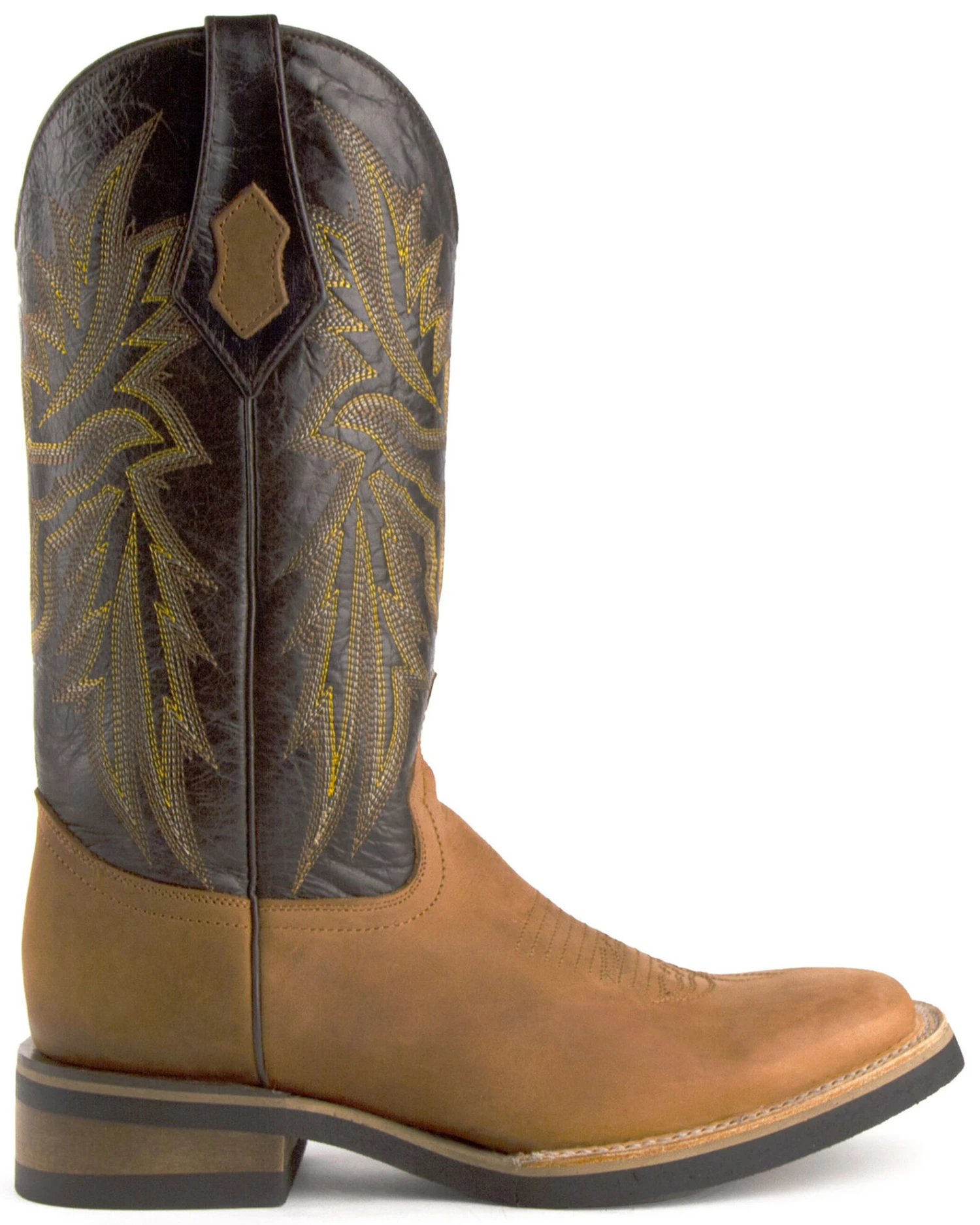Ferrini Men's Maverick Western Boots - Broad Square Toe - Image 2