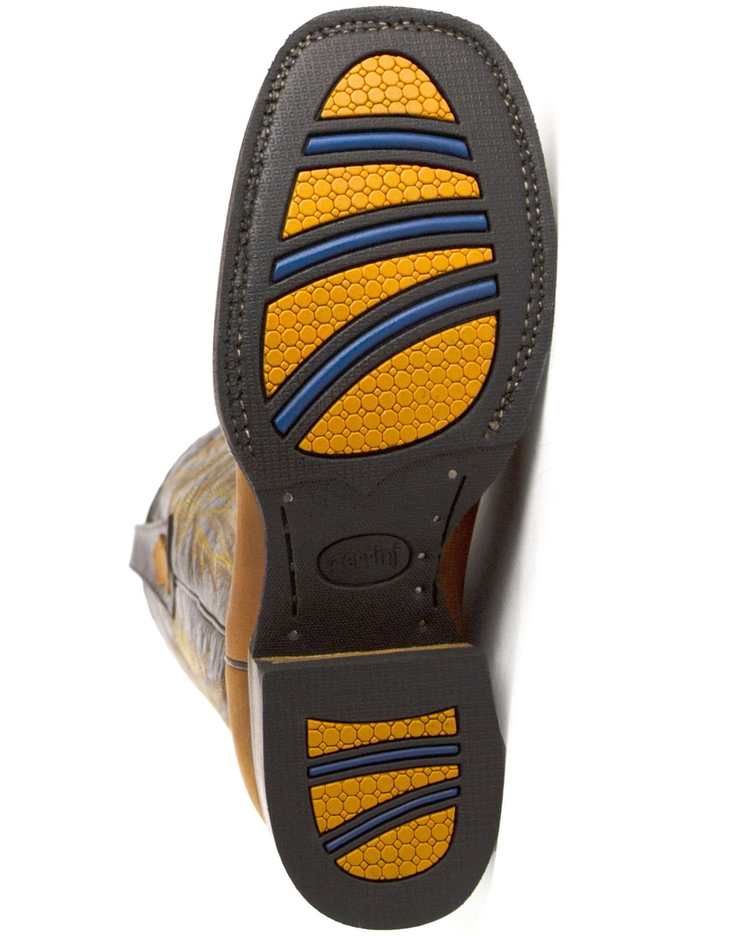 Ferrini Men's Maverick Western Boots - Broad Square Toe - Image 6