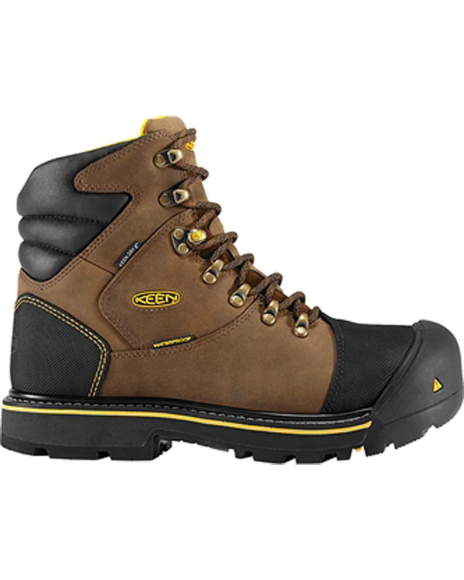 Keen Men's Milwaukee Mid Waterproof Boots - Steel Toe - Image 2