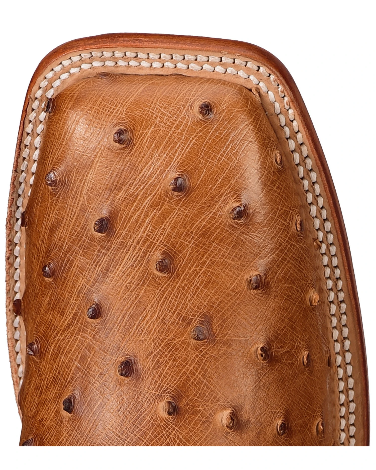 Justin Men's Full Quill Ostrich Western Boots - Image 6