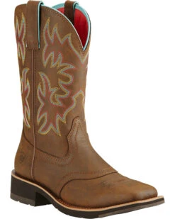 Ariat Women's Delilah Western Performance Boots - Broad Square Toe