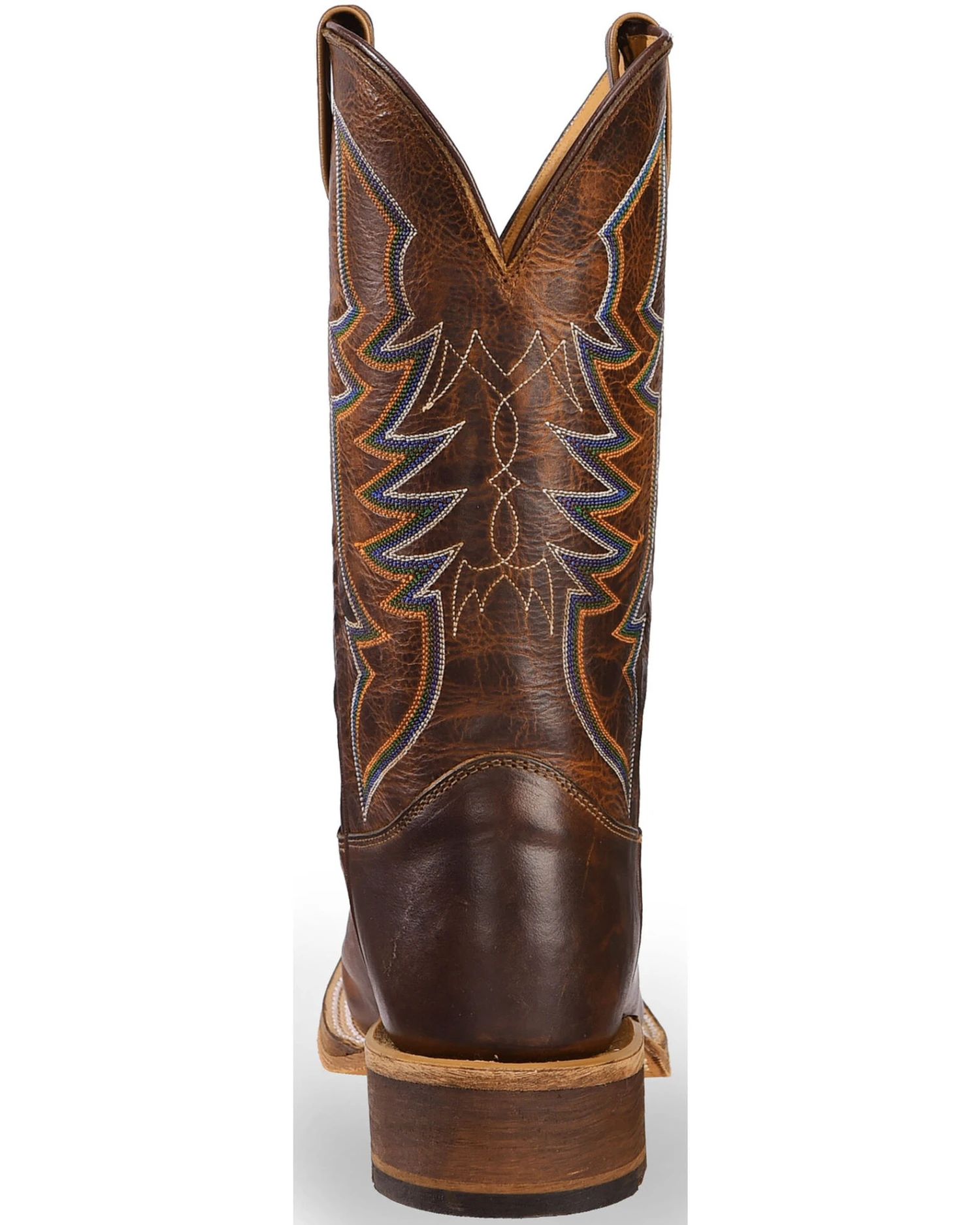 Justin Bent Rail Men's Navigator Western Boots - Square Toe - Image 7