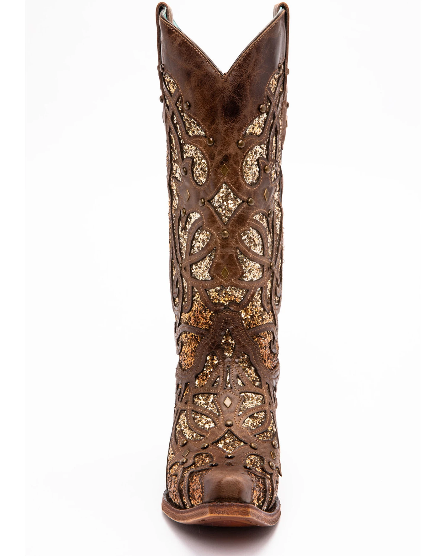 Corral Women's Golden Luminary Roots Western Boots - Snip Toe - Image 4