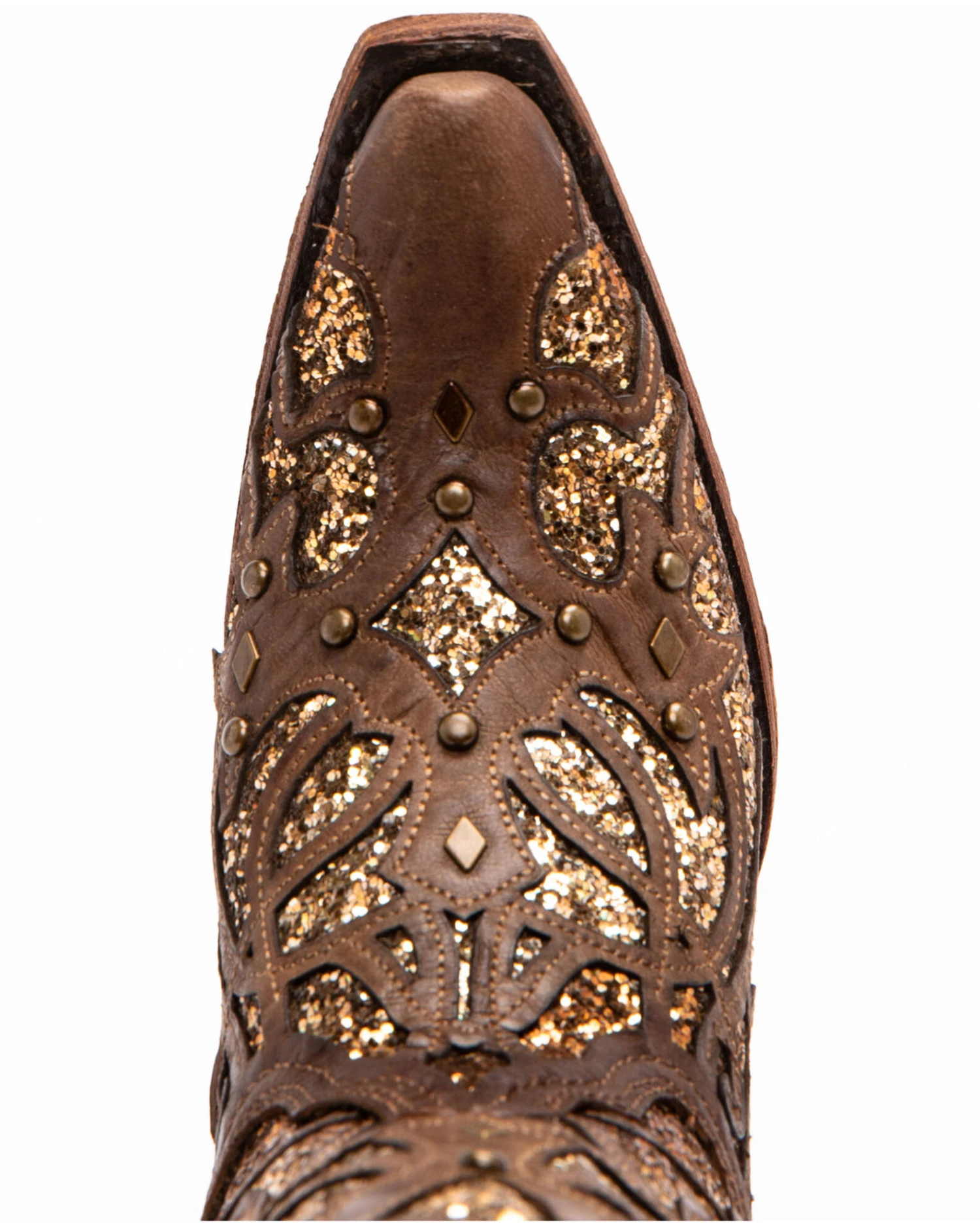 Corral Women's Golden Luminary Roots Western Boots - Snip Toe - Image 6