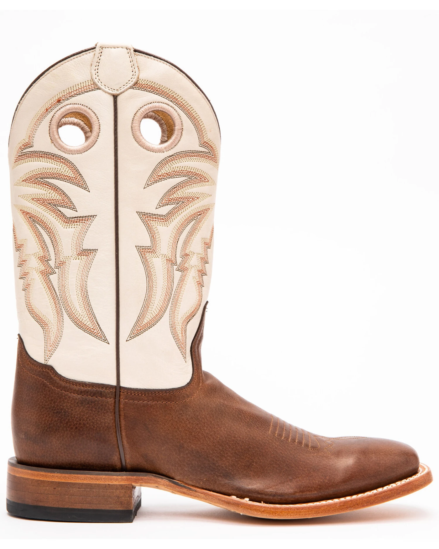 Cody James Men's Leather Western Boots - Broad Square Toe - Image 2