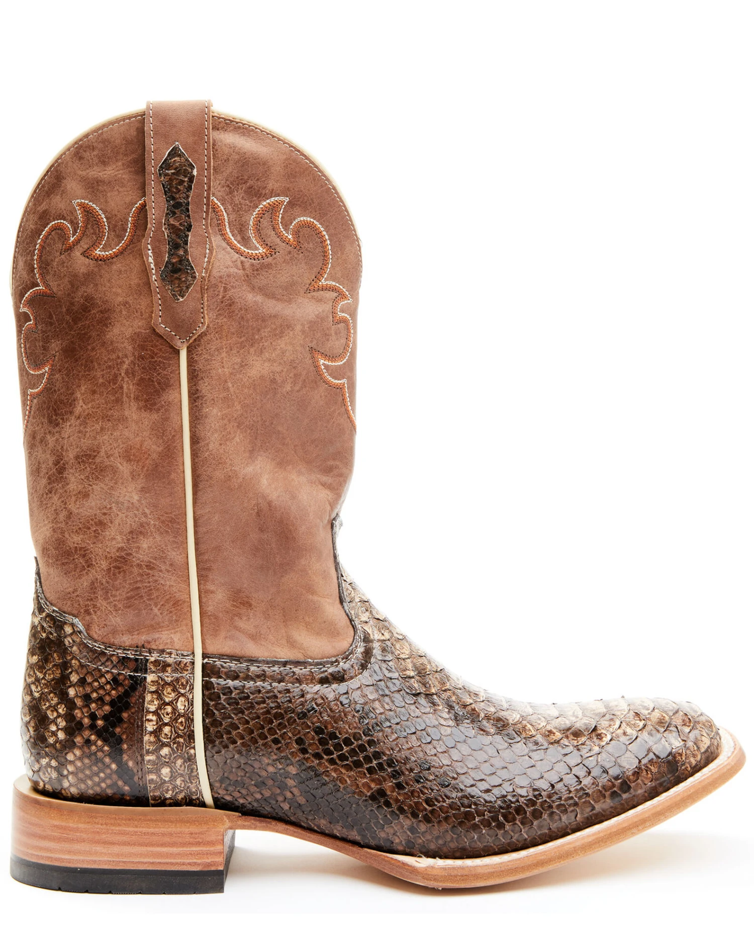 Cody James Men's Exotic Python Western Boots - Broad Square Toe - Image 2