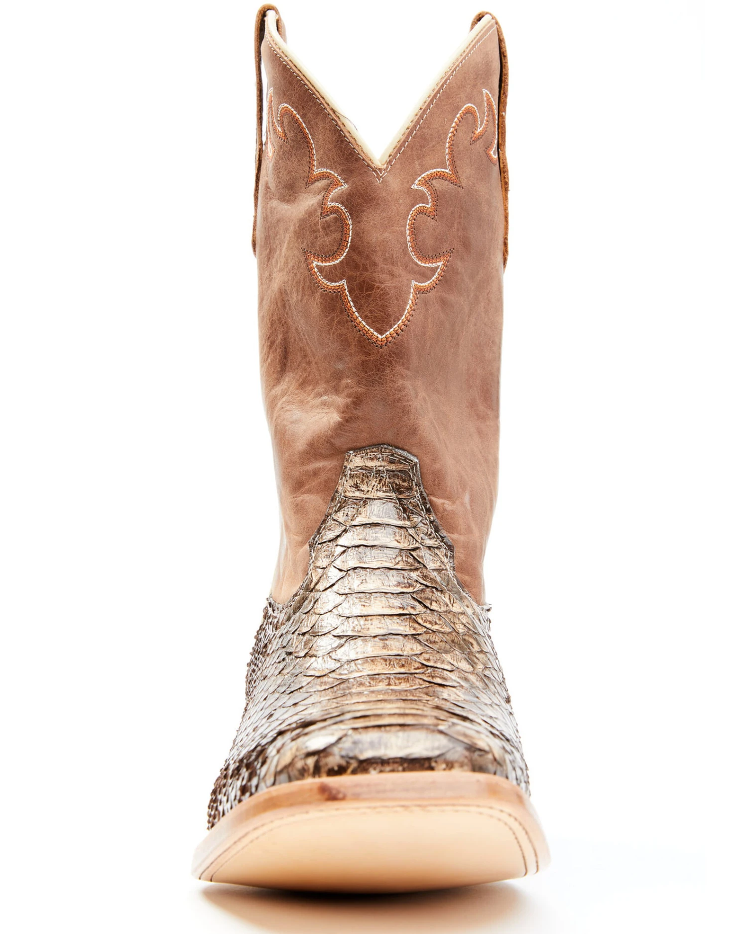 Cody James Men's Exotic Python Western Boots - Broad Square Toe - Image 4