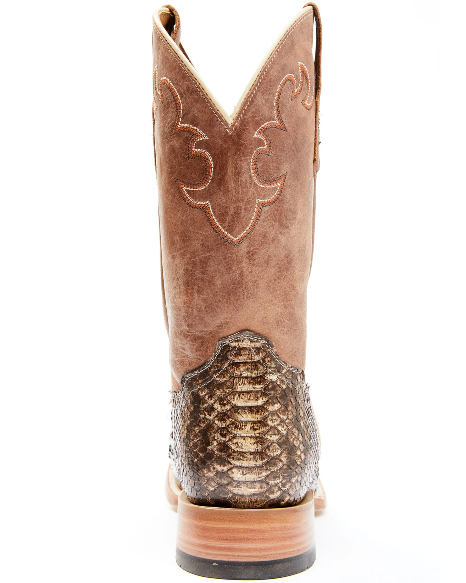 Cody James Men's Exotic Python Western Boots - Broad Square Toe - Image 5