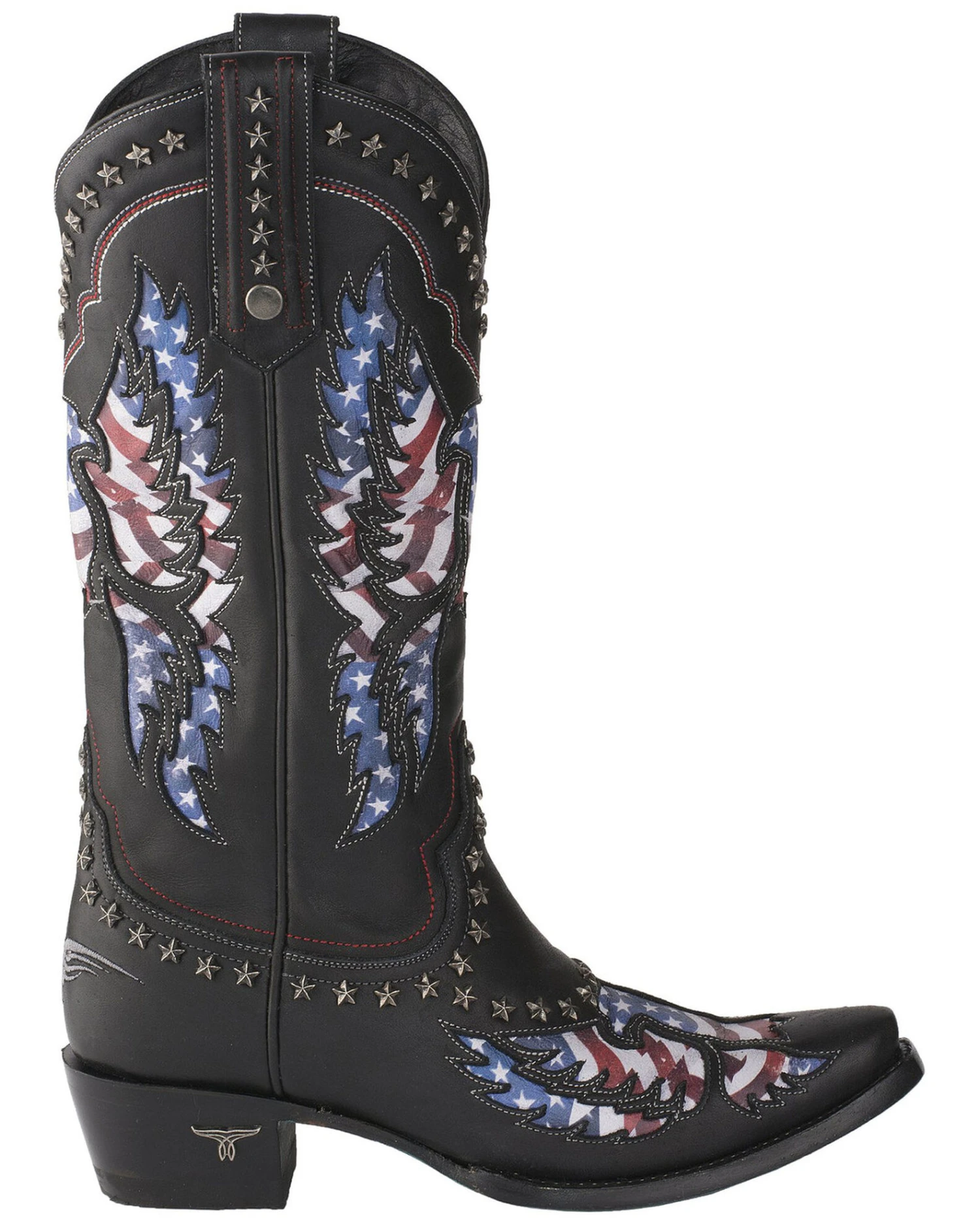 Lane Women's Old Glory Western Boots - Snip Toe - Image 2