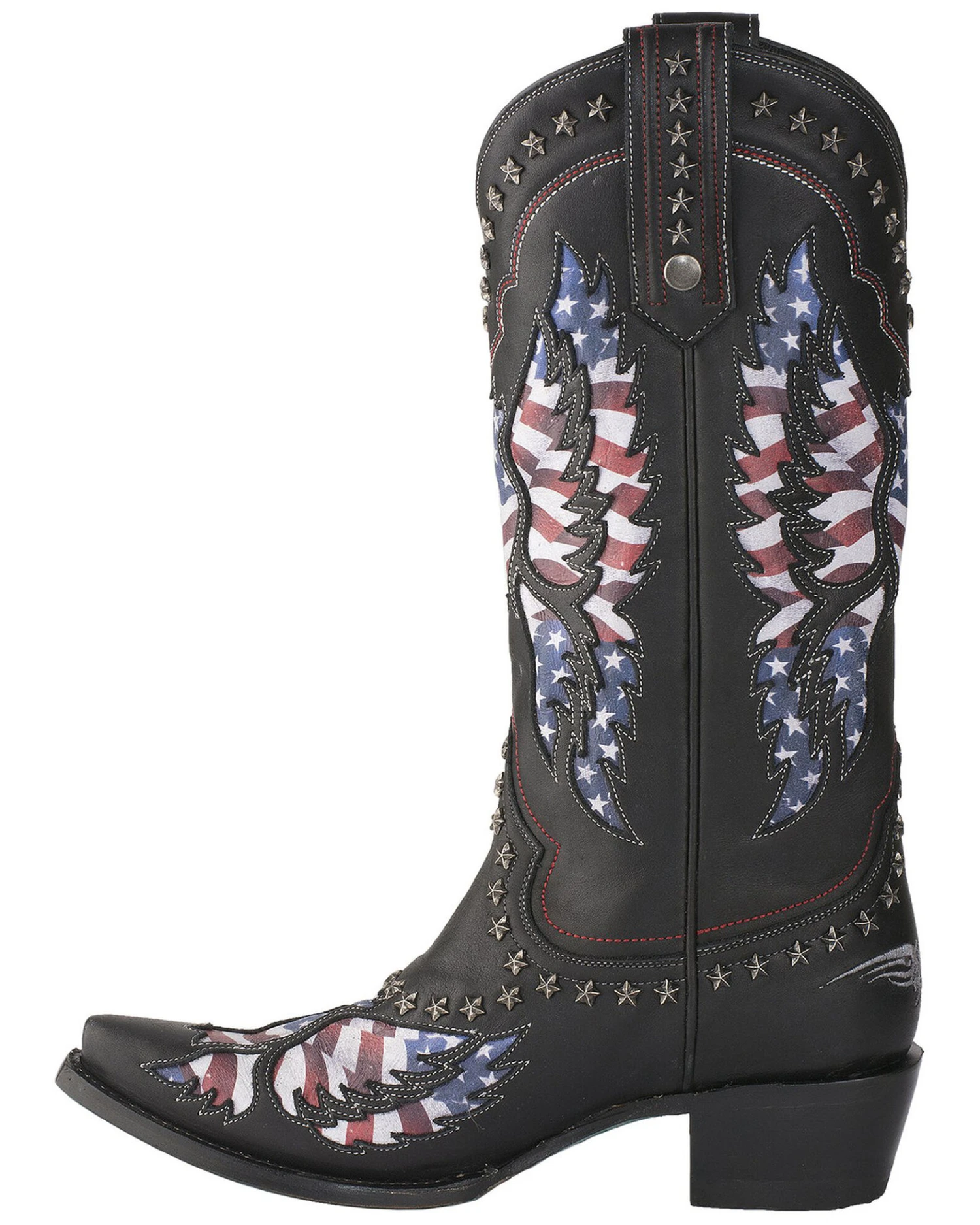 Lane Women's Old Glory Western Boots - Snip Toe - Image 3