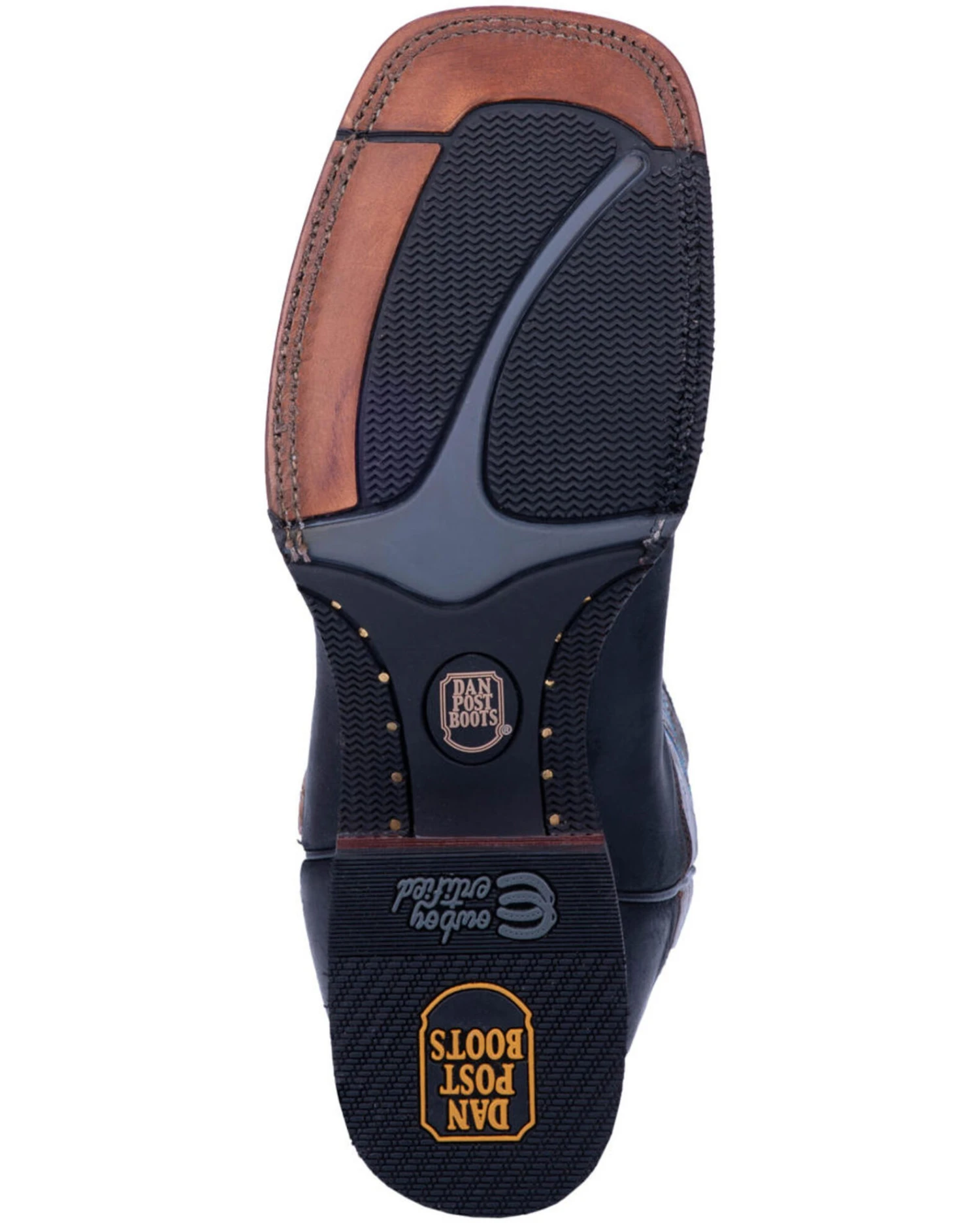 Dan Post Men's Deuce Western Performance Boots - Broad Square Toe - Image 7