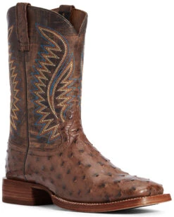 Ariat Men's Gallup Mocha Western Boots - Broad Square Toe
