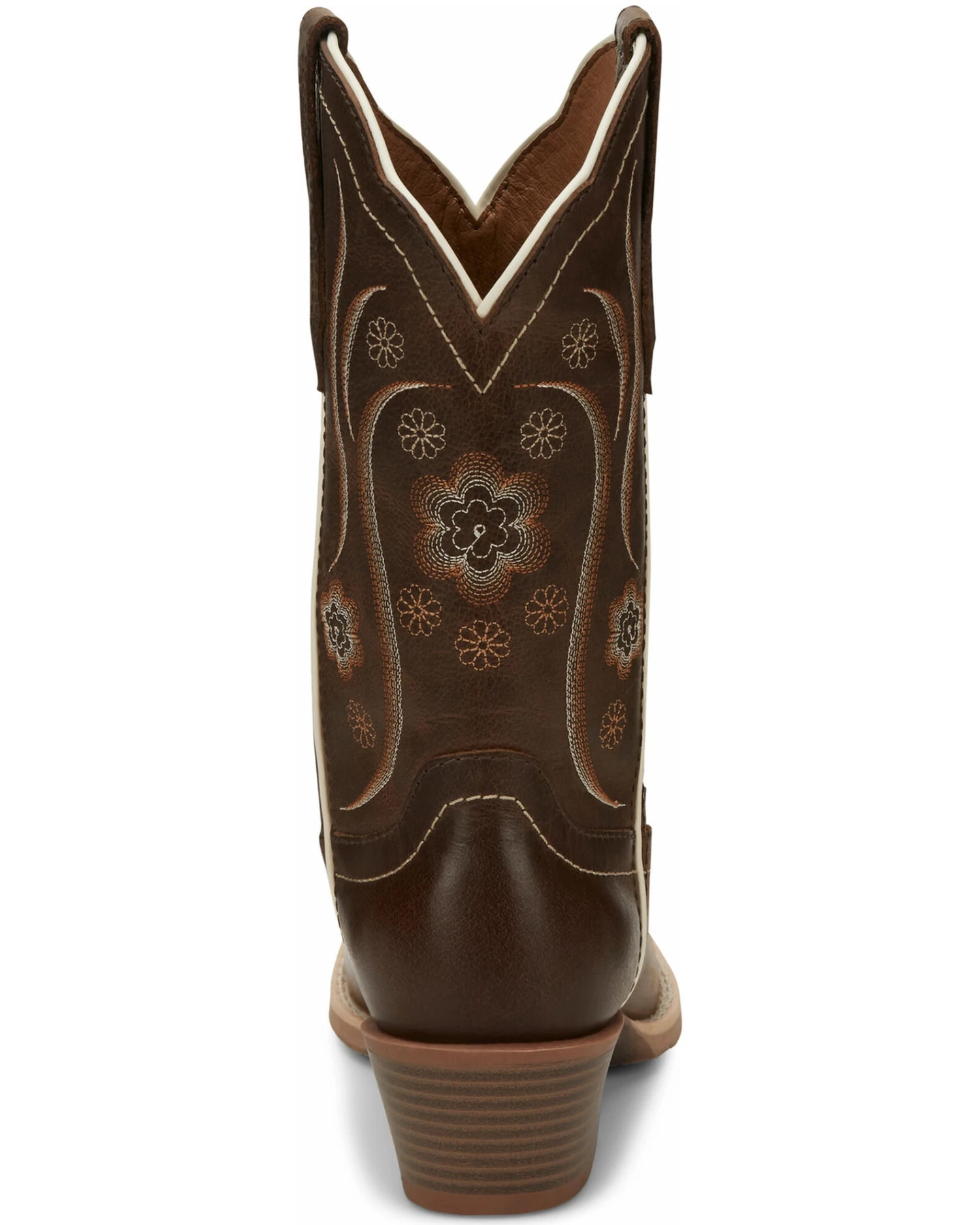 Justin Women's Jesse Brown Western Boots - Square Toe - Image 4