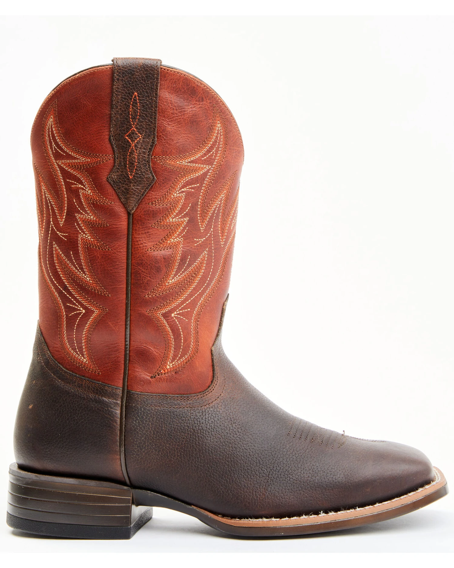 Cody James Men's Orange Hoverfly Performance Western Boots - Broad Square Toe - Image 2