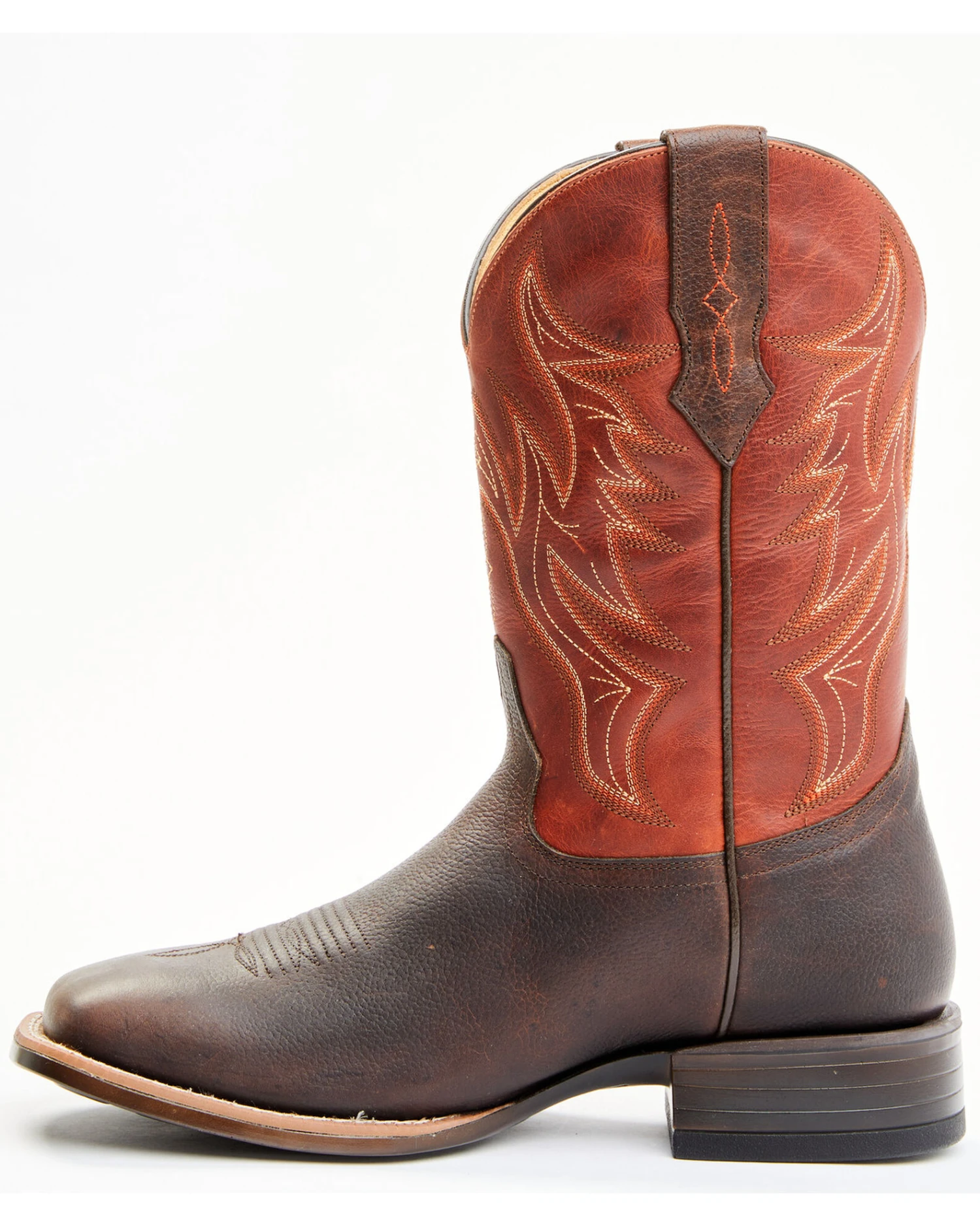 Cody James Men's Orange Hoverfly Performance Western Boots - Broad Square Toe - Image 3