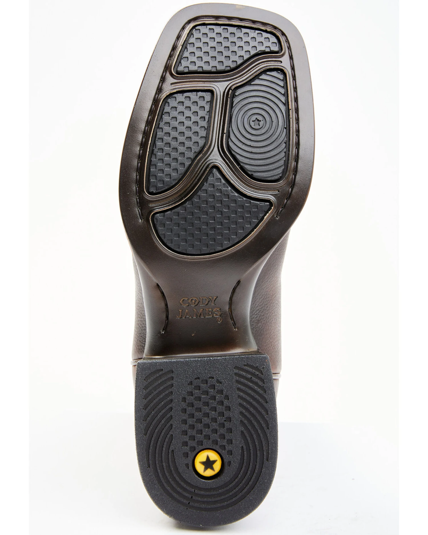 Cody James Men's Orange Hoverfly Performance Western Boots - Broad Square Toe - Image 7