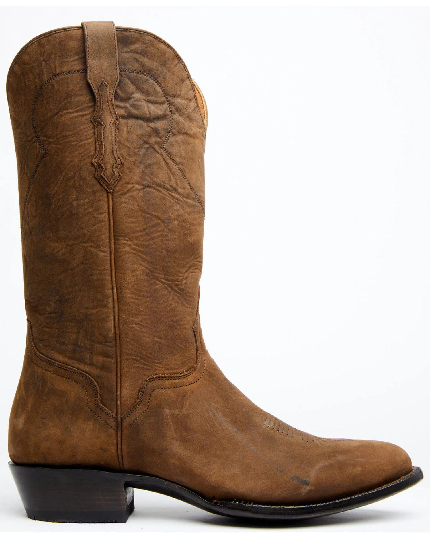 El Dorado Men's Brown Western Boots - Round Toe - Image 2