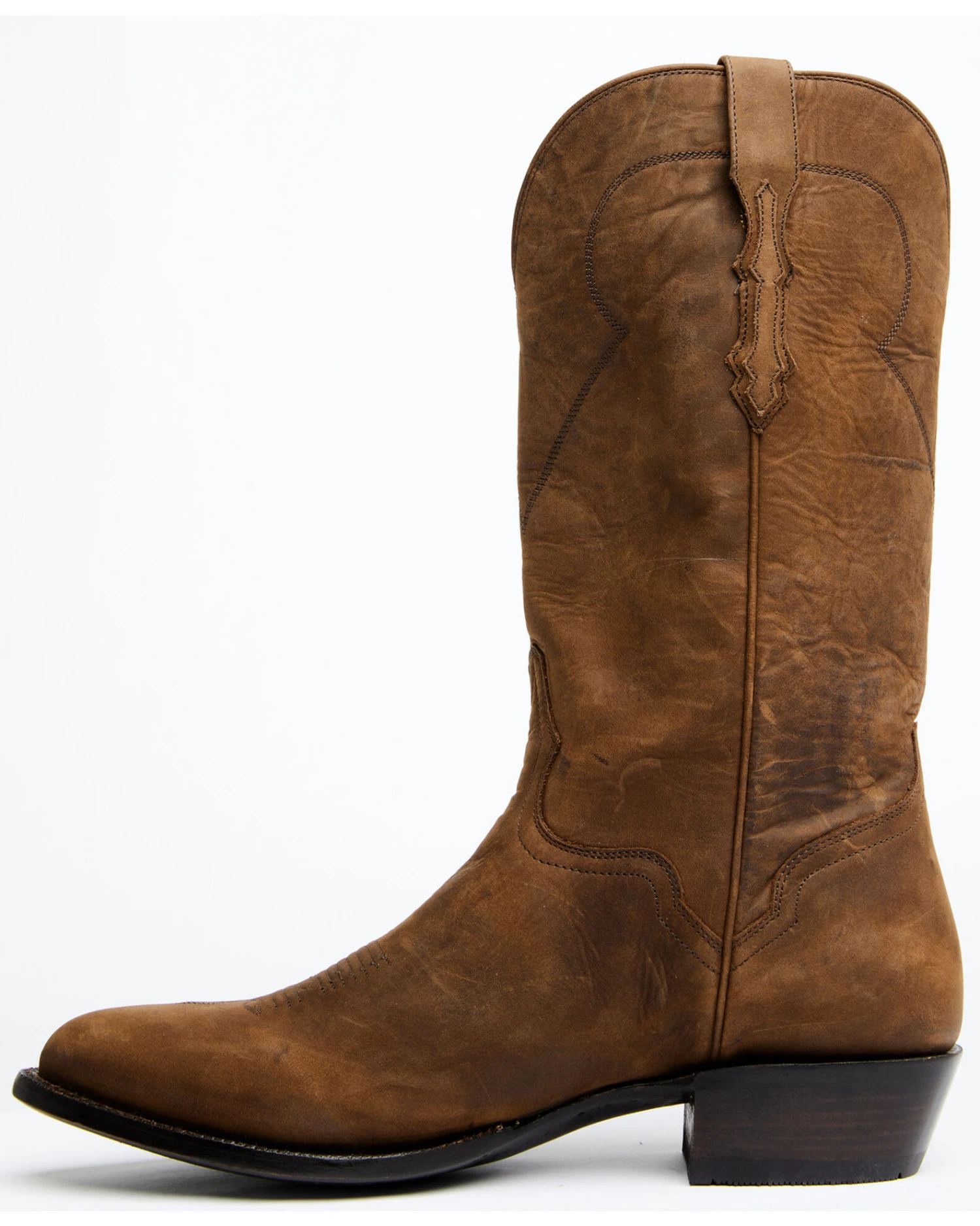 El Dorado Men's Brown Western Boots - Round Toe - Image 3