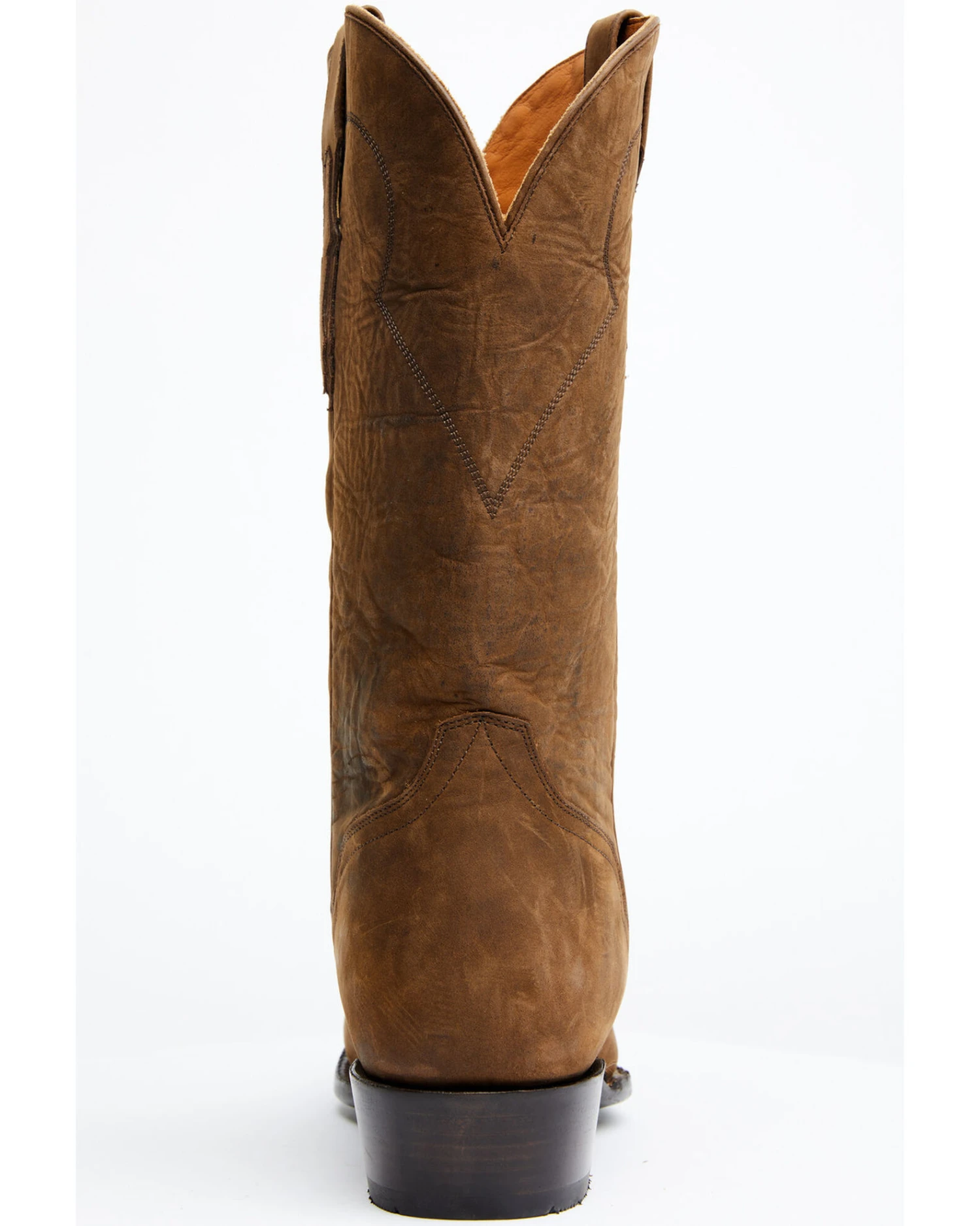 El Dorado Men's Brown Western Boots - Round Toe - Image 5