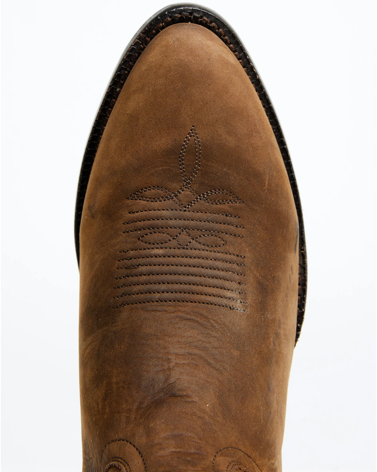 El Dorado Men's Brown Western Boots - Round Toe - Image 6