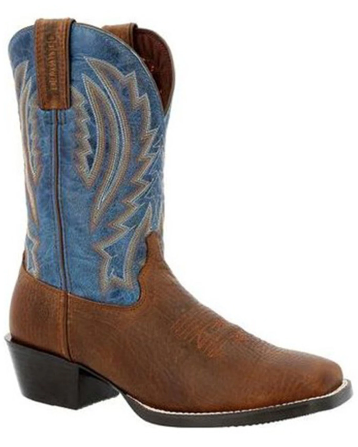 Durango Men's Westward Denim Western Performance Boots - Broad Square Toe
