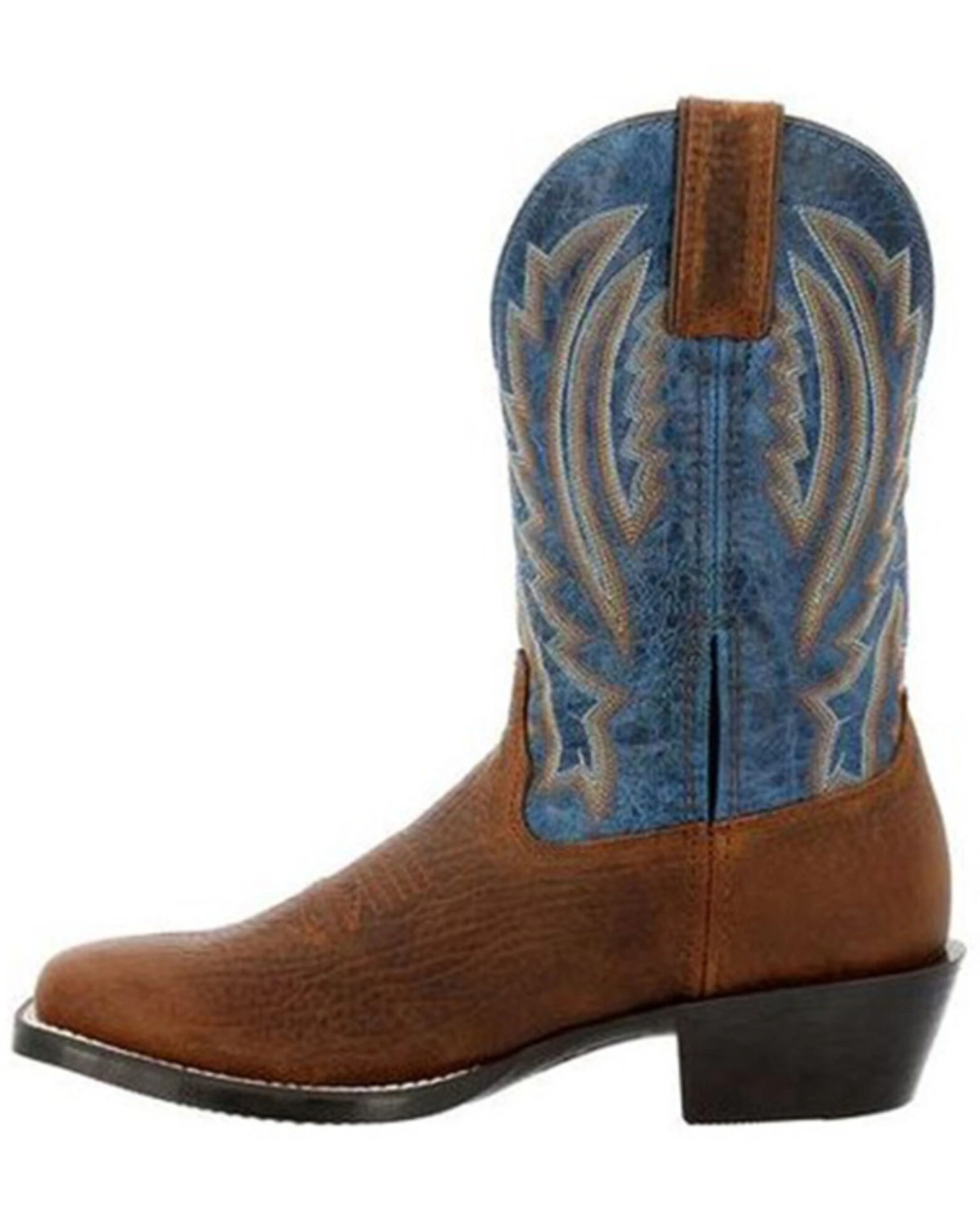Durango Men's Westward Denim Western Performance Boots - Broad Square Toe - Image 3