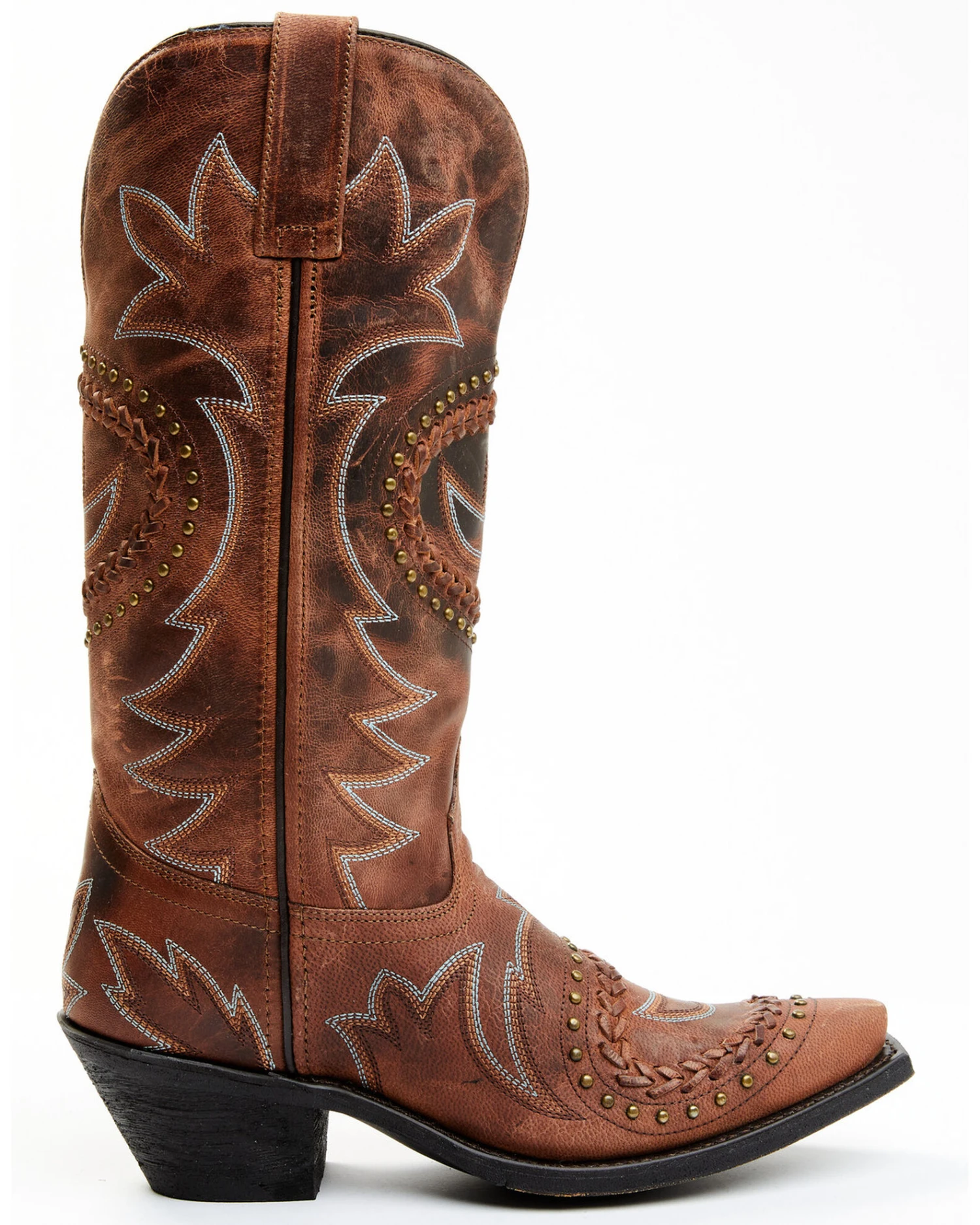 Laredo Women's Distressed Sidewinder Western Boots - Snip Toe - Image 2