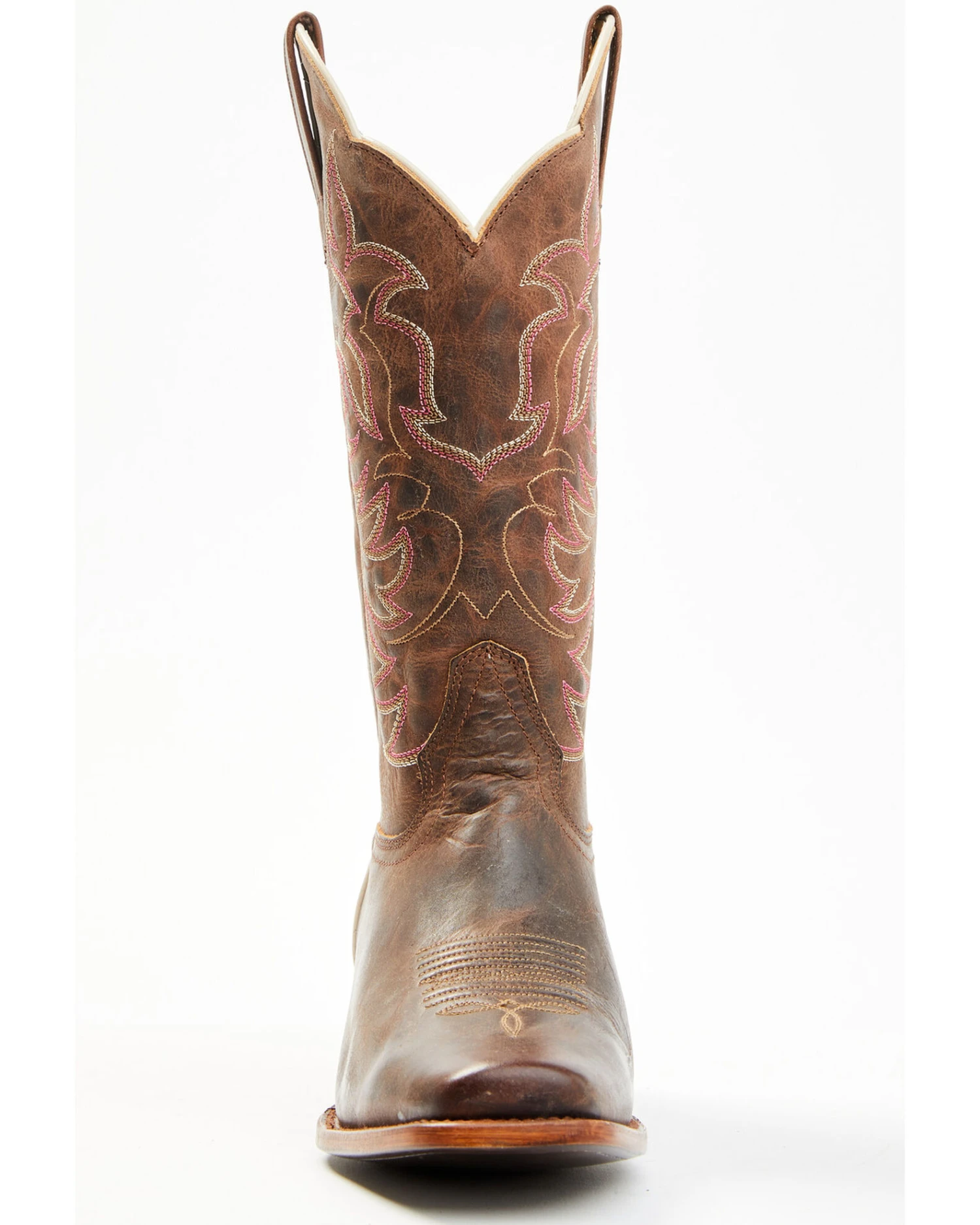 Shyanne Women's Cassidy Spice Combo Leather Western Boots - Square Toe - Image 4