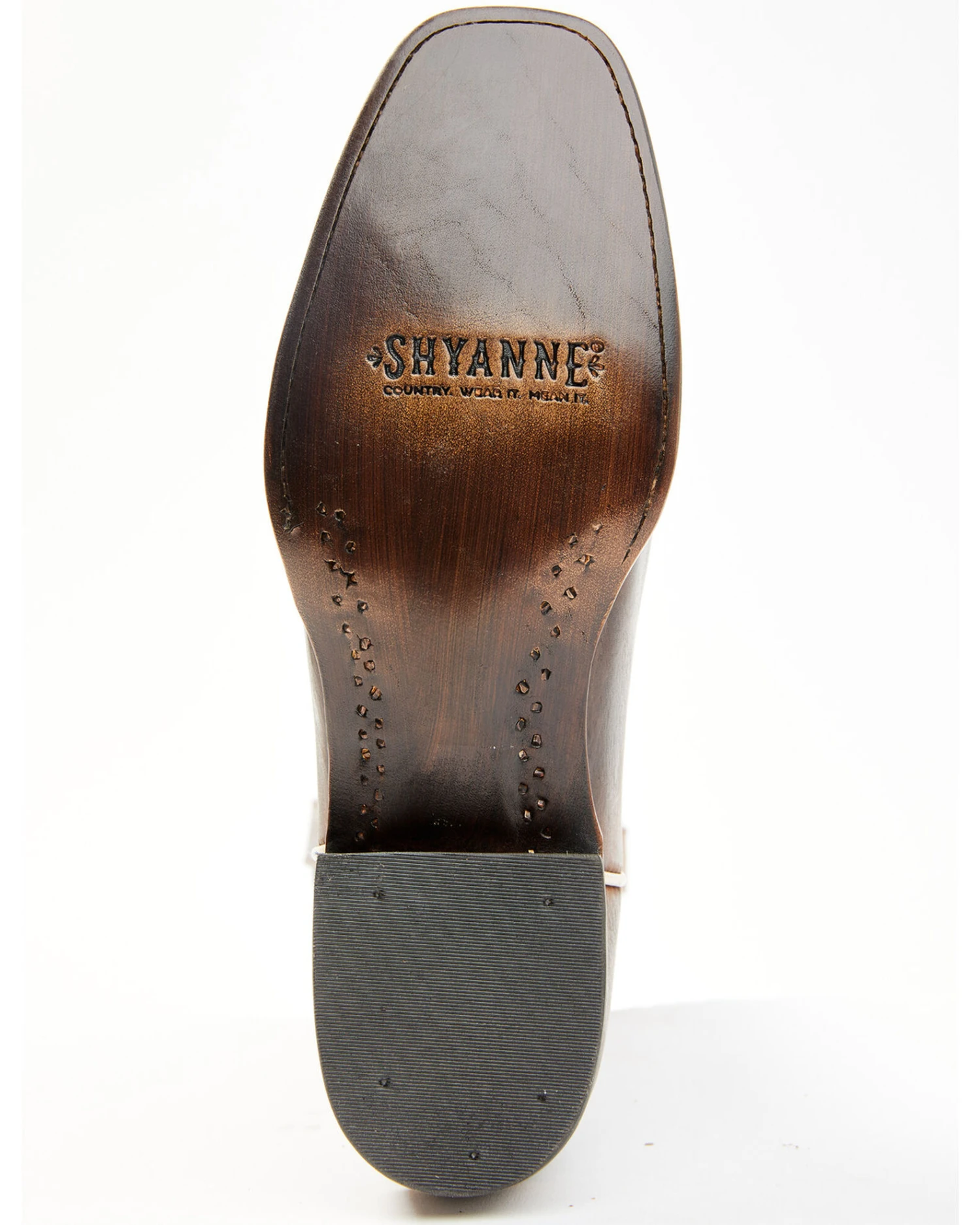 Shyanne Women's Cassidy Spice Combo Leather Western Boots - Square Toe - Image 7