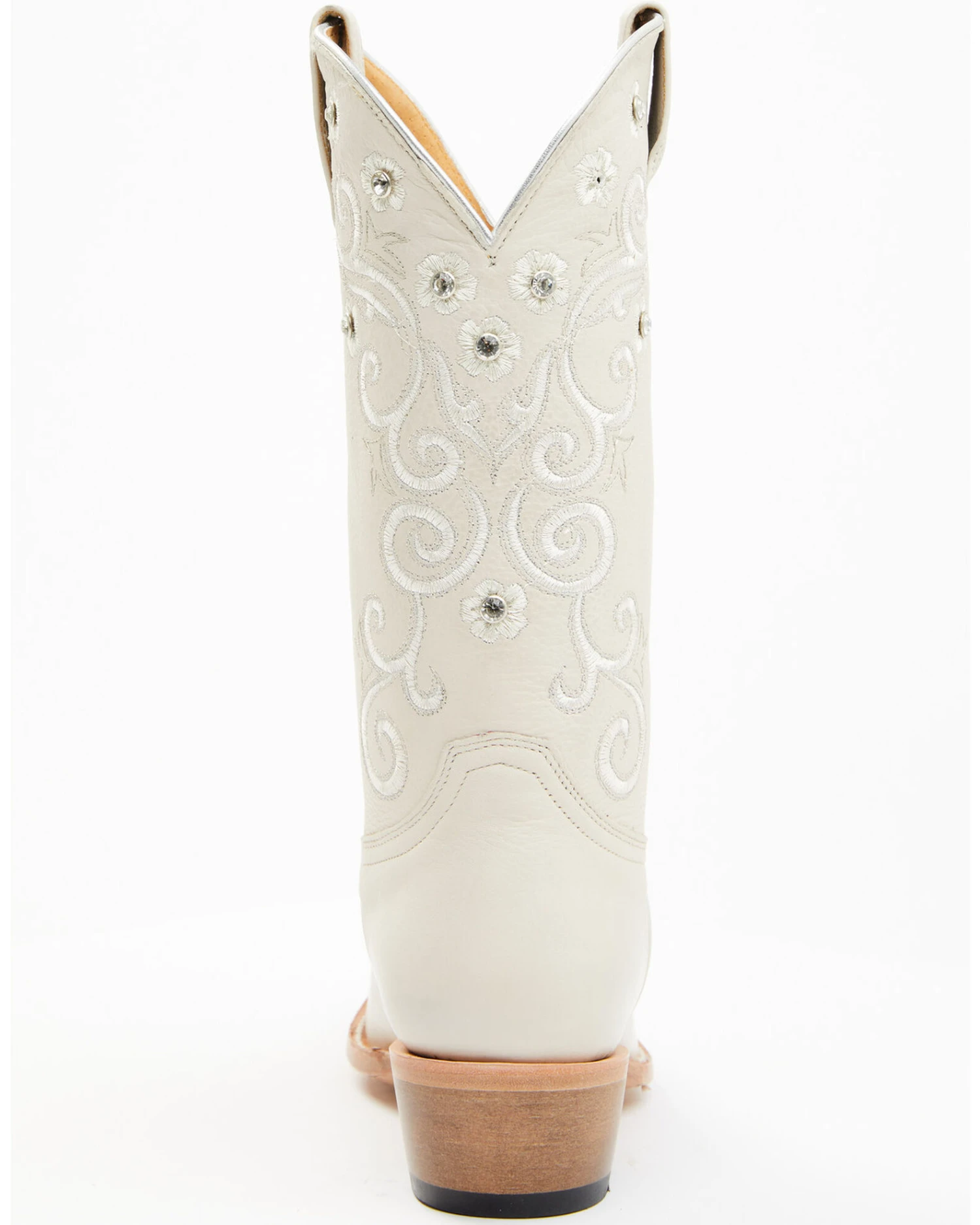 Shyanne Women's Victoria Hueso Studded Stitched Western Boots - Snip Toe - Image 5