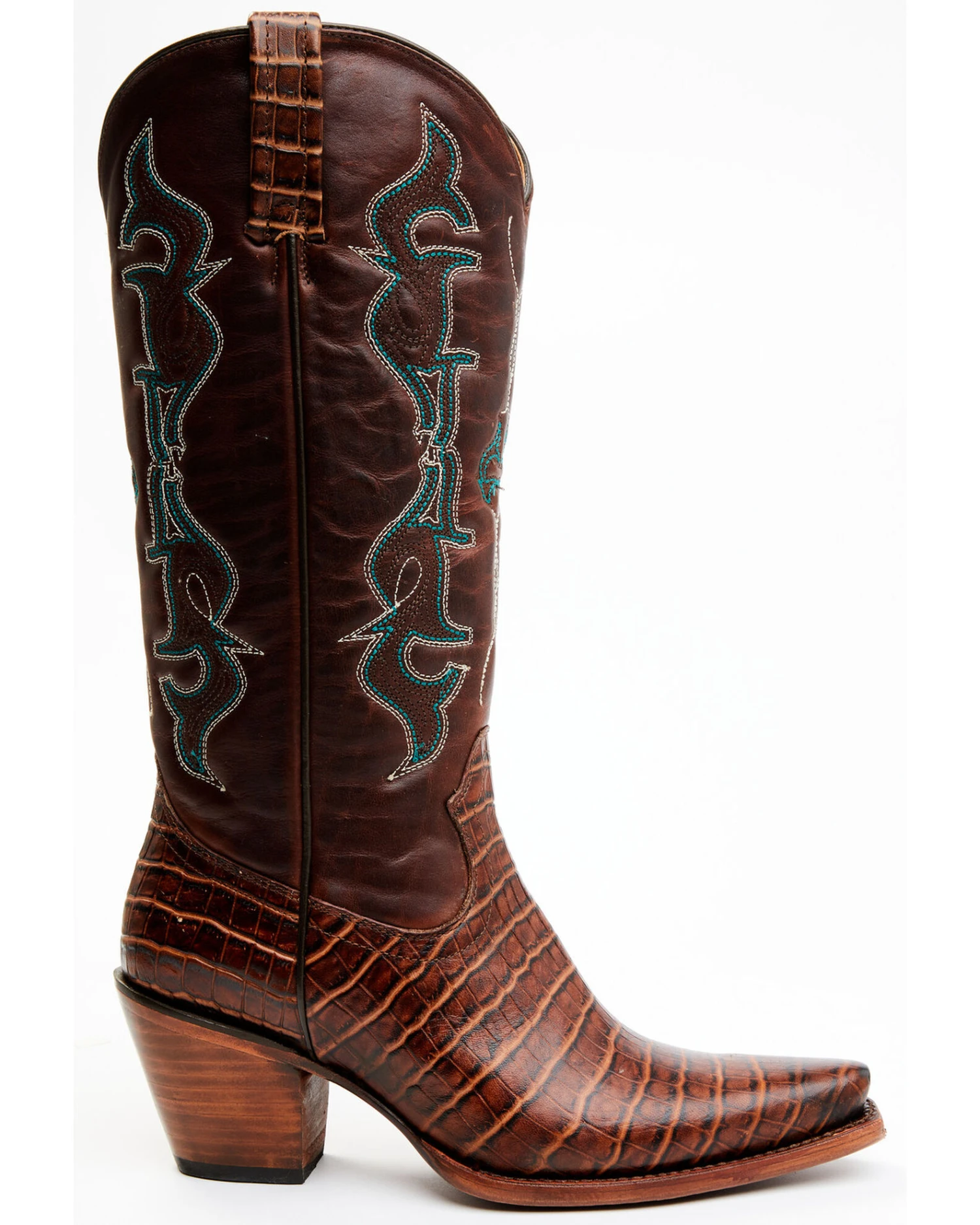 Idyllwind Women's Frisk Me Printed Leather Western Boots - Snip Toe - Image 2