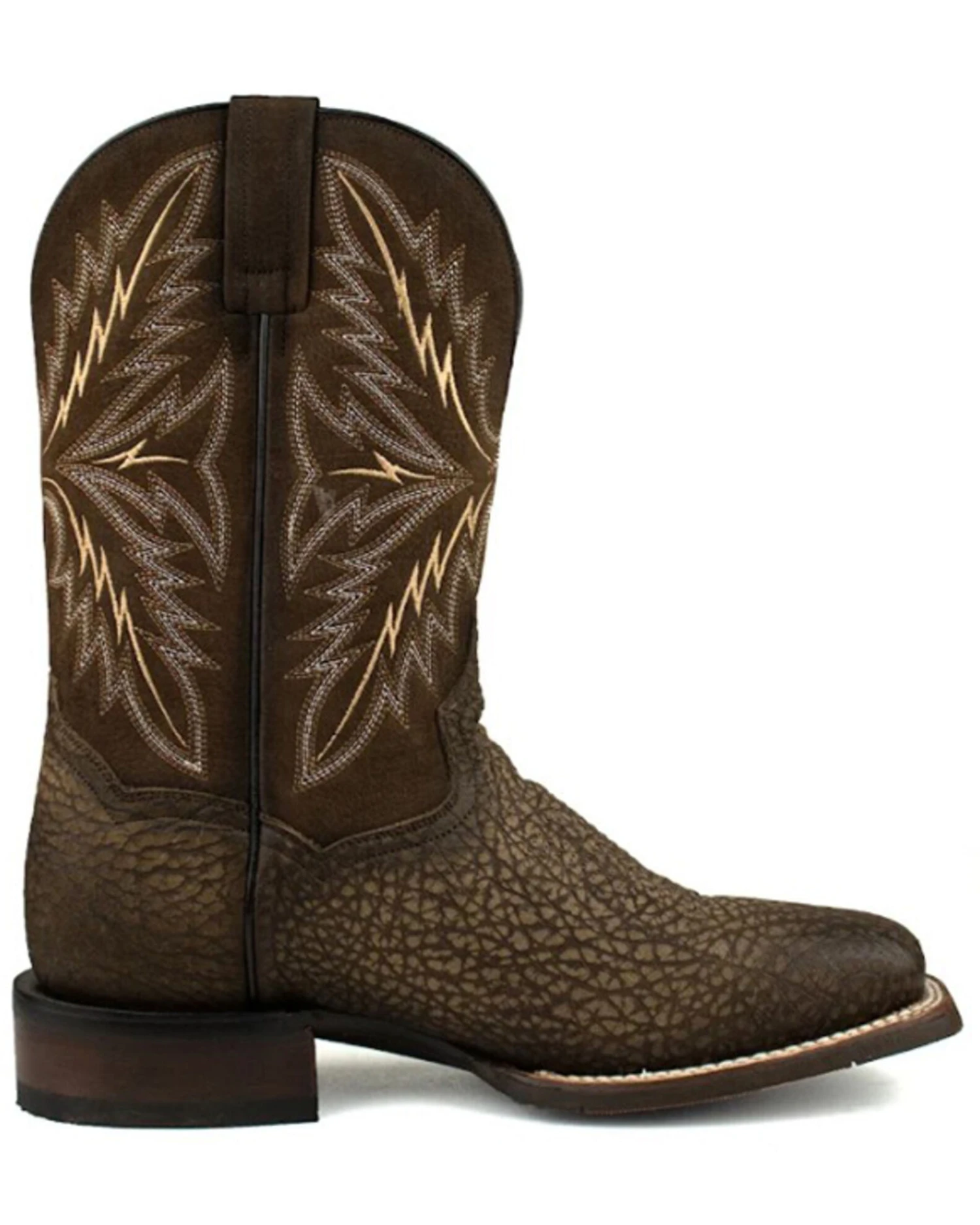 Dan Post Men's Quintin Western Boots - Broad Square Toe - Image 2