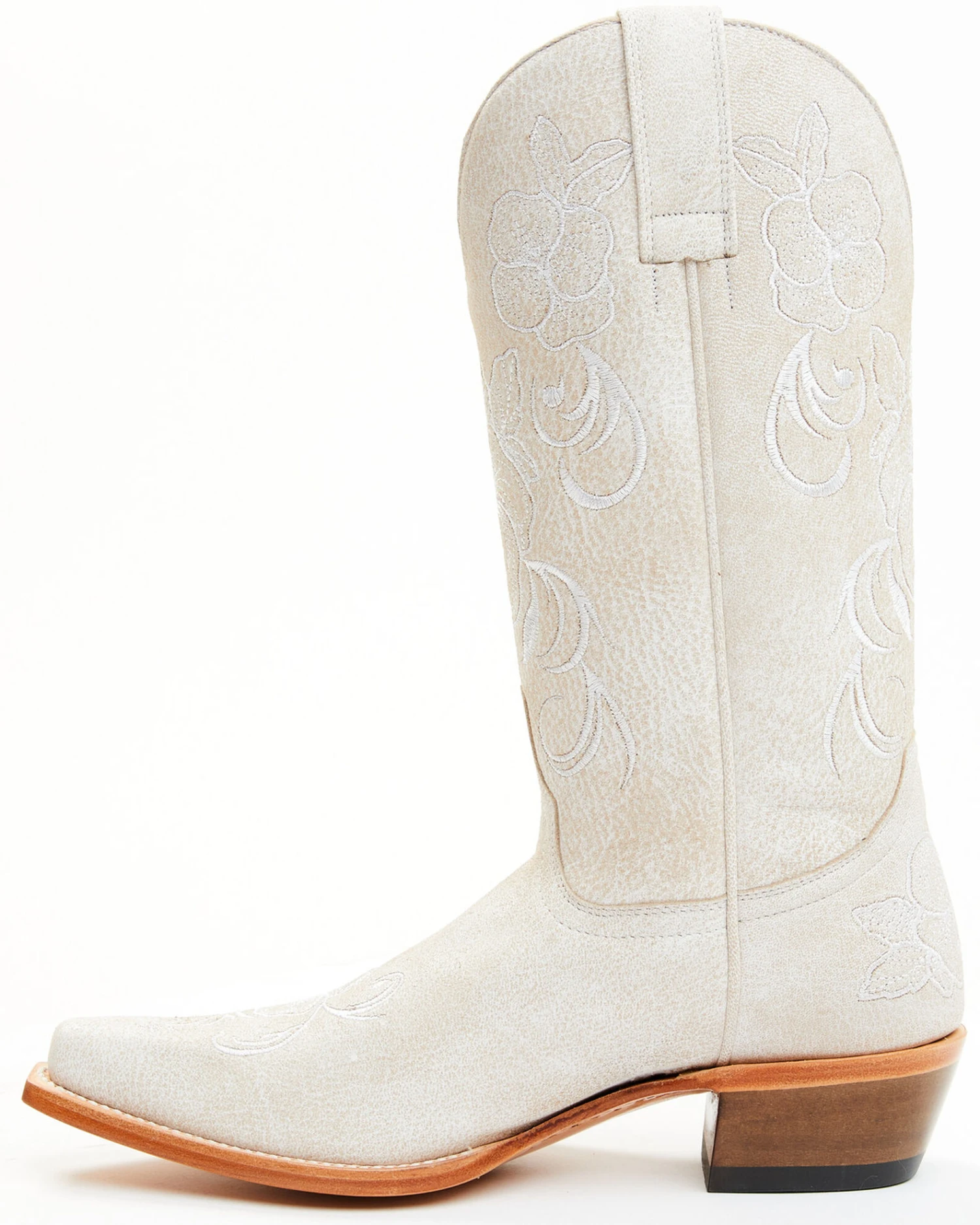 Shyanne Women's Lasy Floral Embroidered Western Boots - Snip Toe - Image 3