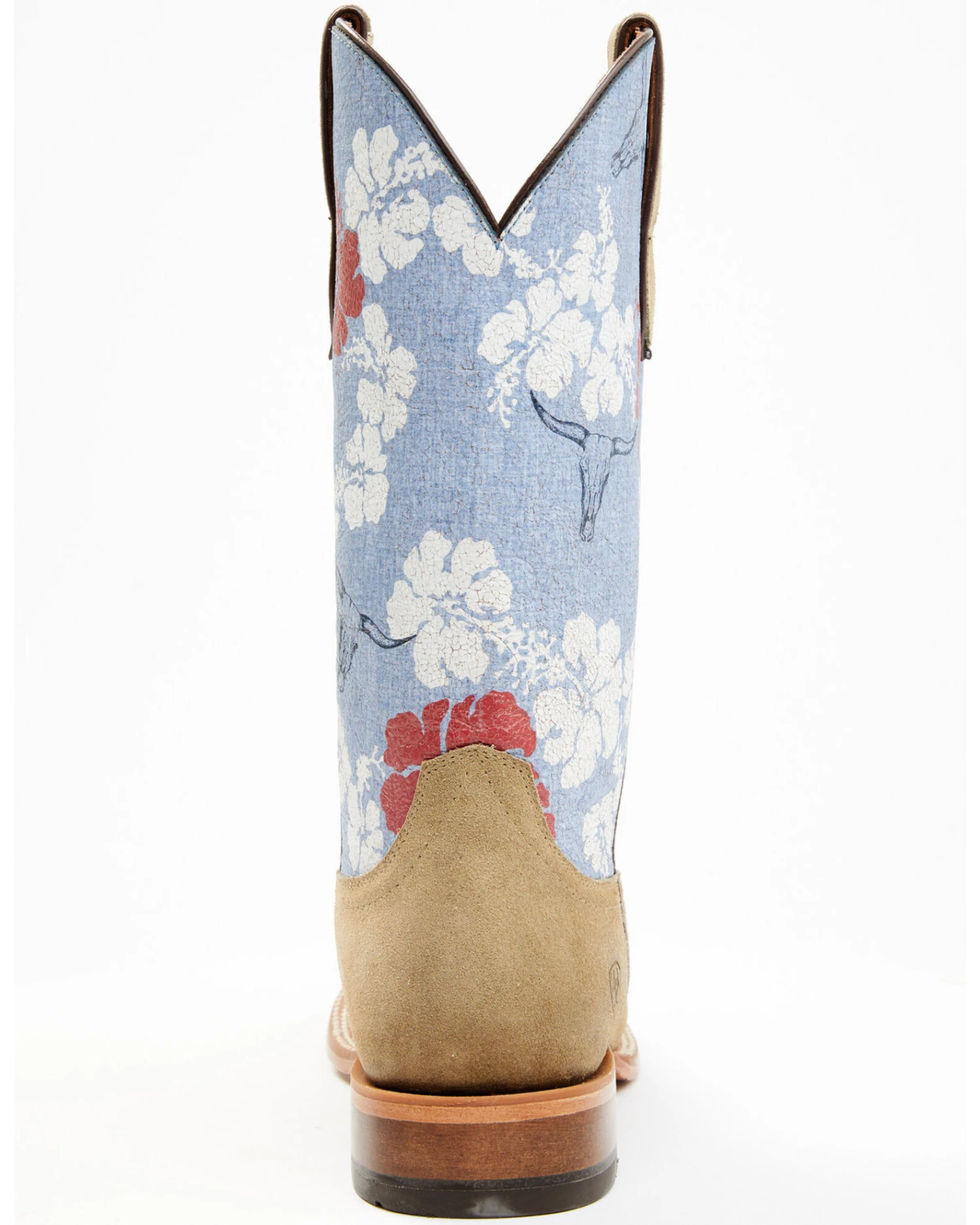 Ariat Men's Frontier Western Aloha Western Boots - Broad Square Toe - Image 5