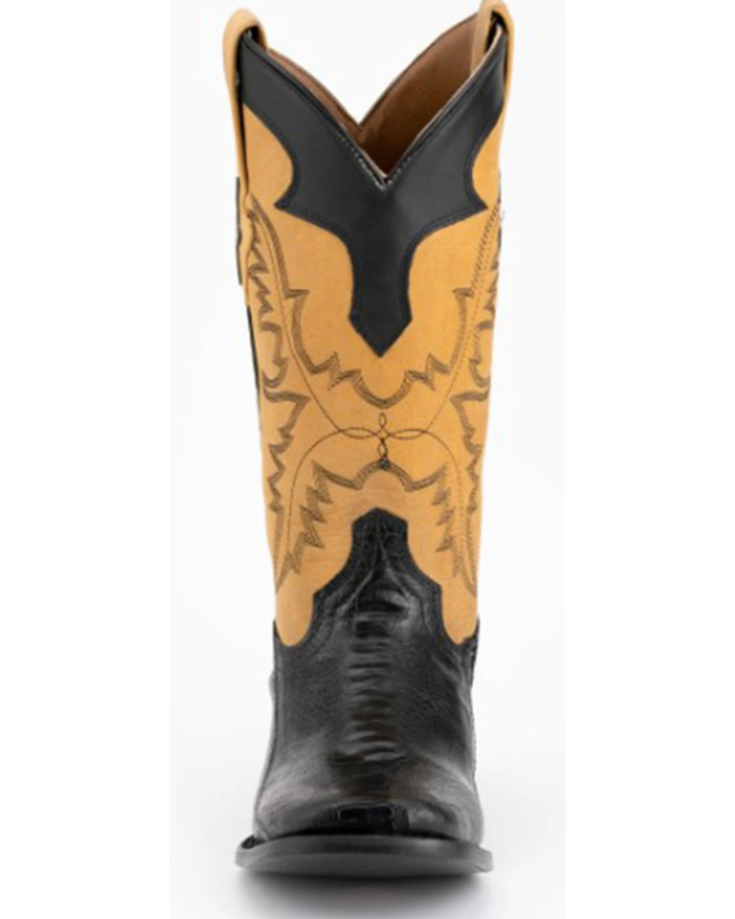 Ferrini Men's Nash Exotic Ostrich Leg Western Boots - Square Toe - Image 4