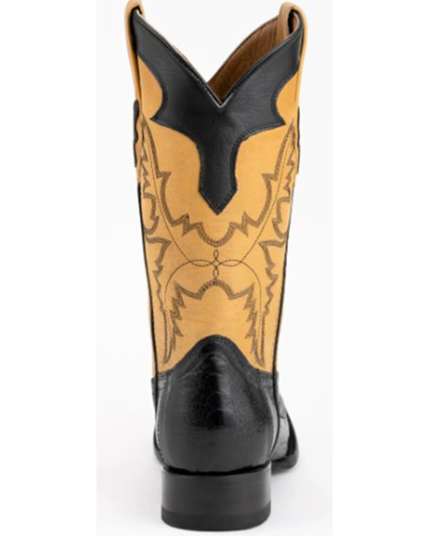 Ferrini Men's Nash Exotic Ostrich Leg Western Boots - Square Toe - Image 5